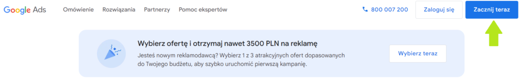 Google Ads - zakładanie konta reklamowego. Zacznij teraz