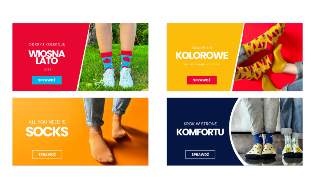 Banery na stronę www, marketing dla e-commerce