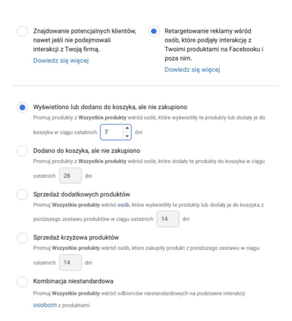 Jak odzyskać porzucone koszyki w kampaniach Meta Ads